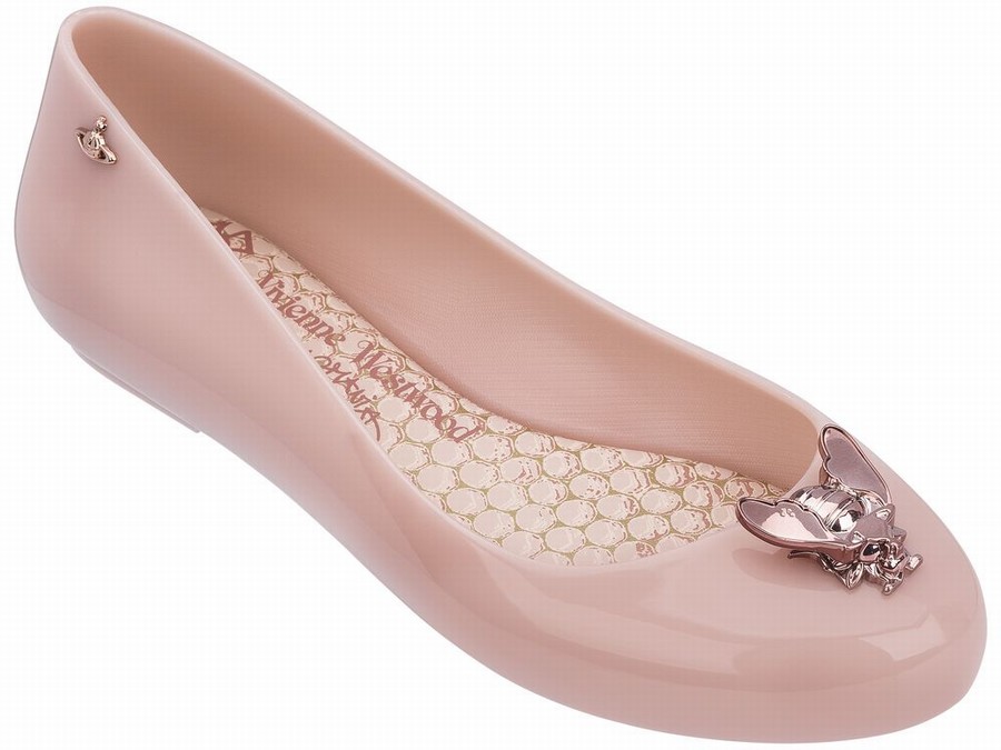 Bailarinas Melissa Vivienne Westwood Space Love Bee Mujer - Rosas - Argentina OAB-392081